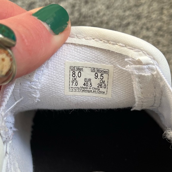 ❗️SOLD ❗️ Slip - On Leather Vans - Picture 4 of 4